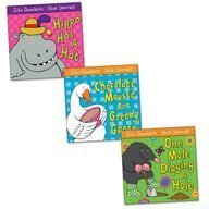 Book cover of Hippo Has a Hat by Julia Donaldson, Nick Sharratt