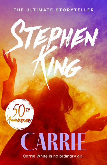 Book cover of Carrie by Stephen        King