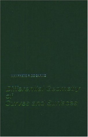 Book cover of Differential Geometry of Curves and Surfaces by Manfredo P. Do Carmo