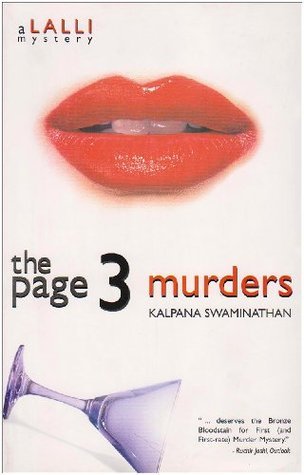 Book cover of The Page 3 Murders by Kalpana Swaminathan