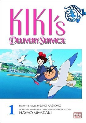 Book cover of Kiki's Delivery Service, Volume 1 by Hayao Miyazaki