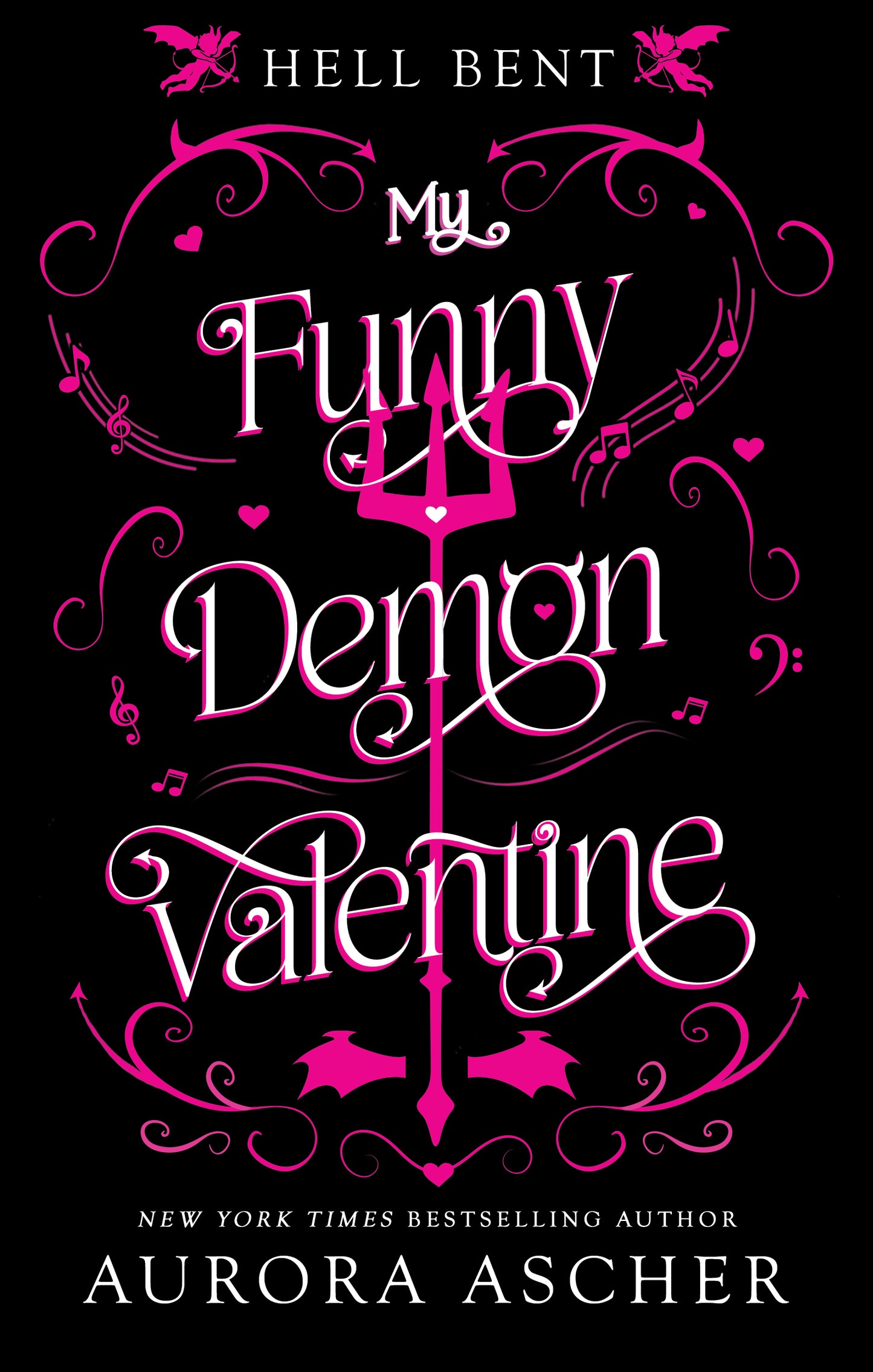Book cover of My Funny Demon Valentine by Aurora Ascher