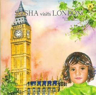 Book cover of Sasha Visits London by Shamini Flint, Alpana Ahuja (Illus.)