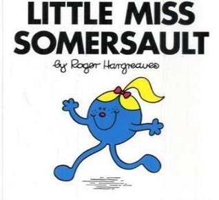 Book cover of Little Miss Somersault by Roger Hargreaves