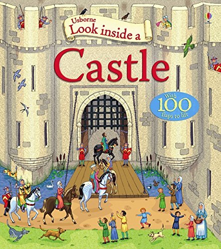 Book cover of Look Inside A Castle by Conrad Mason, Barry Ablett (Illus.)