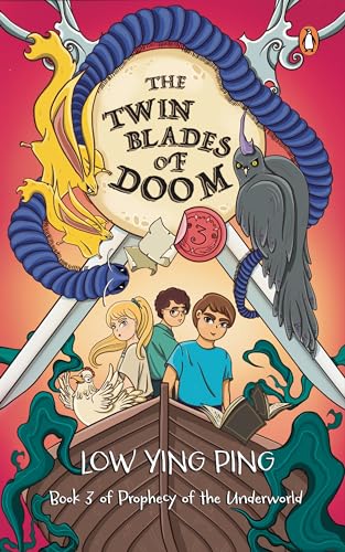 Book cover of The Twin Blades of Doom by Low Ying Ping
