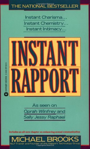 Book cover of Instant Rapport by Michael  Brooks