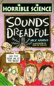 Book cover of Sounds Dreadful by Nick Arnold