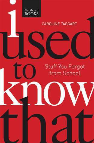 Book cover of I Used To Know That Pb: Stuff You Forgot From School by Caroline Taggart