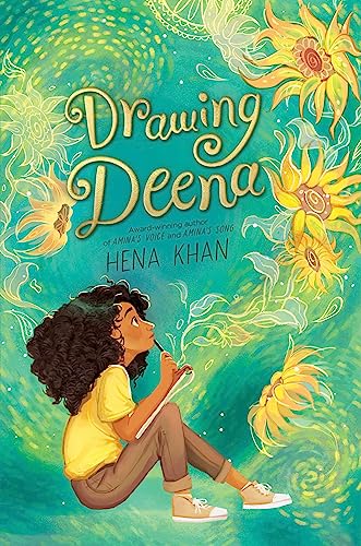 Book cover of Drawing Deena by Hena Khan