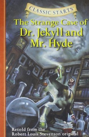 Book cover of The Strange Case of Dr. Jekyll and Mr. Hyde by Kathleen Olmstead (Adapter), Robert Louis Stevenson, Jamel Akib (Illus.), Arthur Pober (Afterword)