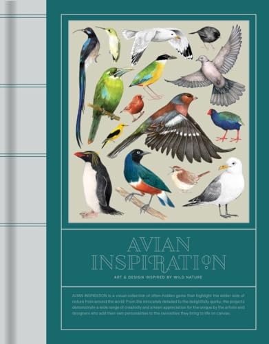 Book cover of Avian Inspiration: Art and Design Inspired by Birds by Viction