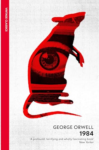 Book cover of 1984 by George Orwell, Robert Harris (introduction)