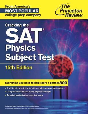 Book cover of Cracking The SAT Physics Subject Test by The Princeton Review