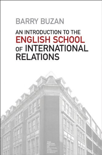 Book cover of An Introduction To The English School Of International Relations: The Societal Approach by Barry Buzan