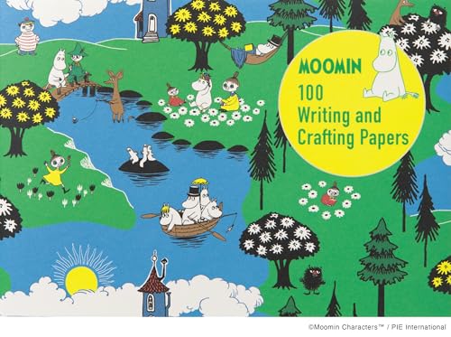Book cover of Moomin 100 Writing & Crafting Papers by PIE International (editor)