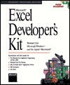 Book cover of Excel Developer's Kit by Microsoft Press