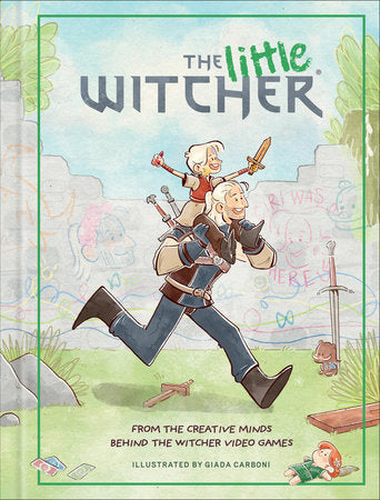 Book cover of The Little Witcher by Rafał Babraj, Giada Carboni (Illus.), Nadia Gasik, Katarzyna Grzyb, Sebastian Kalemba, Katarzyna Kraińska, Łukasz Ludkowski, Tomasz Matera, Krzysztof Muciak, Jacek Rembiś, Alex Sutton, Bartosz Sztybor, Milena Zając, Marcin Zwierzchowski