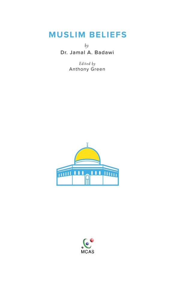 Book cover of Muslim Beliefs by Jamal A. Badawi, Anthony    Green (Adaptor)