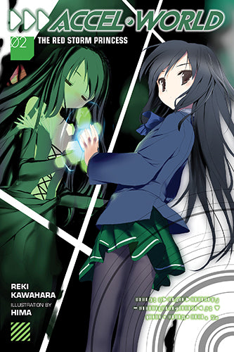 Book cover of Accel World, Vol. 02: The Red Storm Princess by Reki Kawahara
