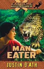 Book cover of Man Eater by Justin D'Ath