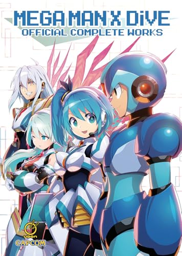 Book cover of Mega Man X DiVE: Official Complete Works (Hardcover) by Capcom, Keisuke Mizuno (Artist)
