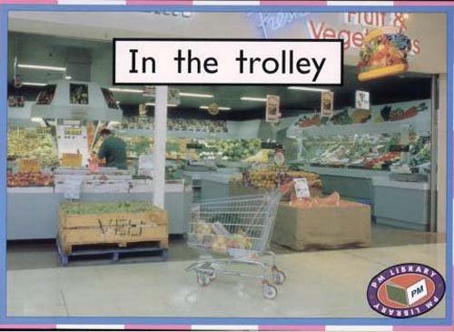 Book cover of In The Trolley by Jenny Giles
