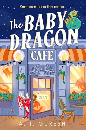 Book cover of The Baby Dragon Cafe by Aamna Qureshi