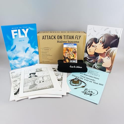 Book cover of Attack On Titan 35: FLY Collector's Box Set by Hajime Isayama