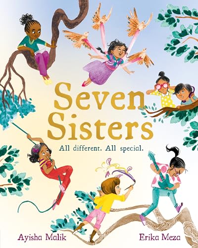 Book cover of Seven Sisters by Ayisha Malik, Erika Meza (illustrator)