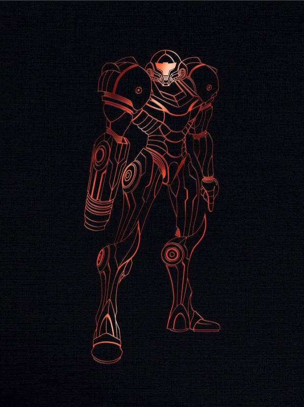 Book cover of Metroid Prime 1–3: A Visual Retrospective: The Official Art And Making Of Metroid Prime 1–3 by Piggyback