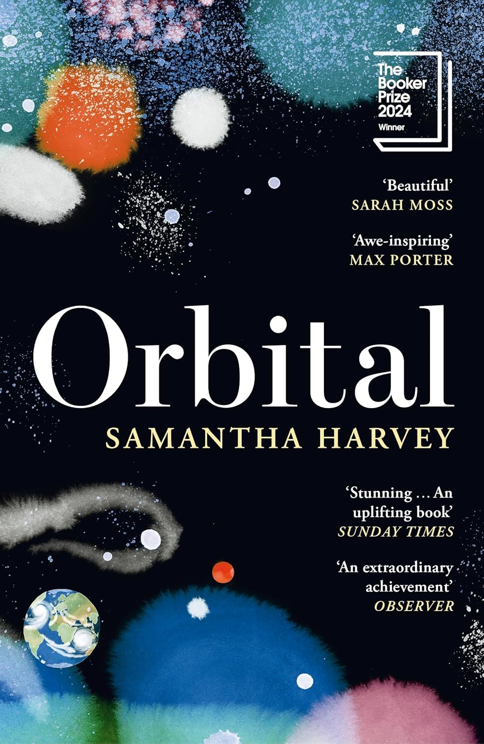 Book cover of Orbital by Samantha Harvey