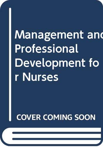 Book cover of Professional Development of Nurses by Dodwell (Ed.)