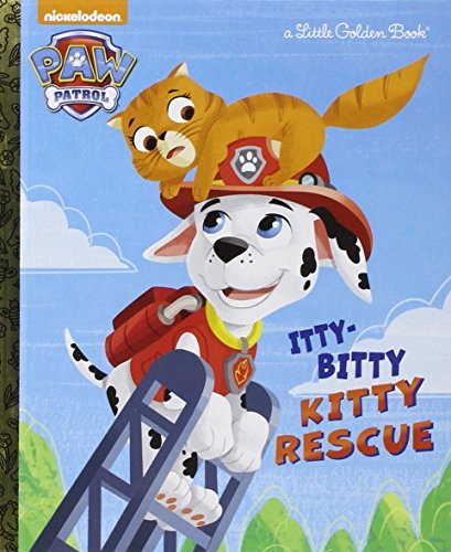 Book cover of The Itty-Bitty Kitty Rescue (Paw Patrol) by Ursula Ziegler Sullivan, Fabrizio Petrossi (Illus.)