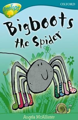 Book cover of Bigboots The Spider by Angela McAllister