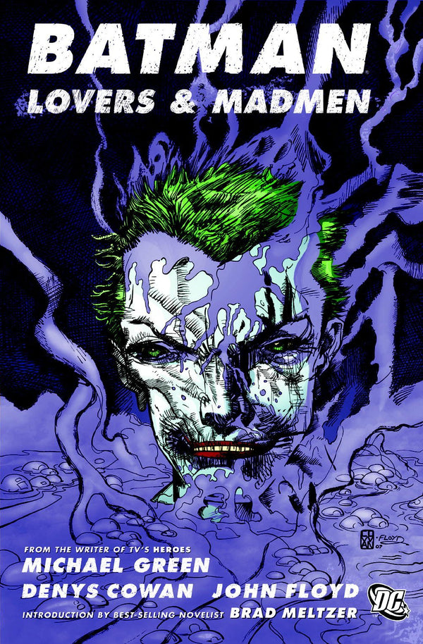 Book cover of Batman: Lovers & Madmen by Michael  Green, Denys Cowan (Illus.), John Floyd (Illus.), Brad Meltzer (Introduction)