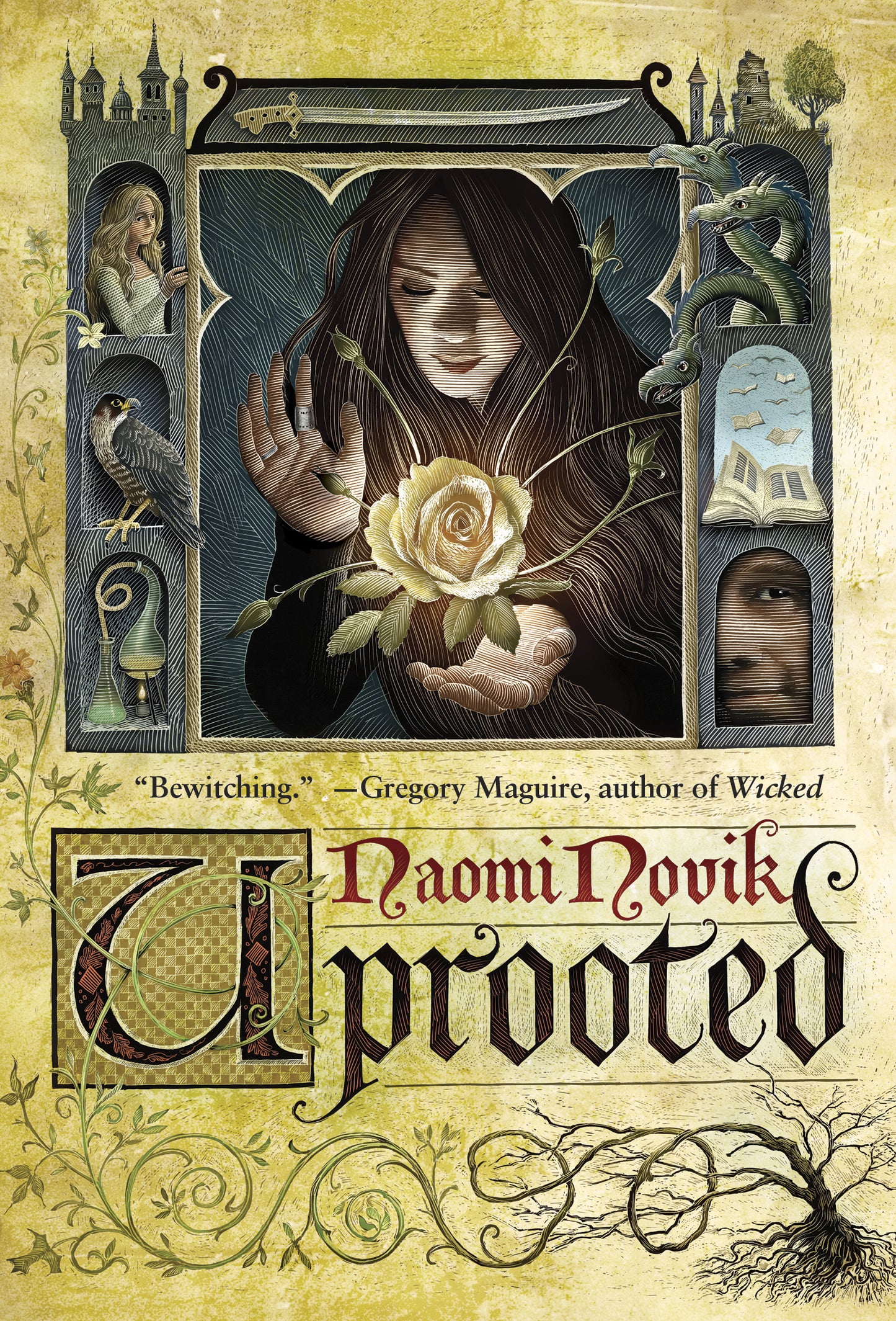 Book cover of Uprooted by Naomi Novik