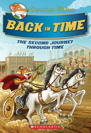 Book cover of Back In Time by Geronimo Stilton