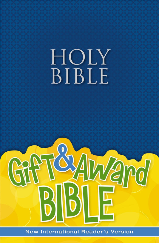 Book cover of NIrV, Gift And Award Bible, Paperback, Blue by Anonymous