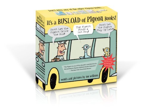 Book cover of It's a Busload of Pigeon Books! by Mo Willems