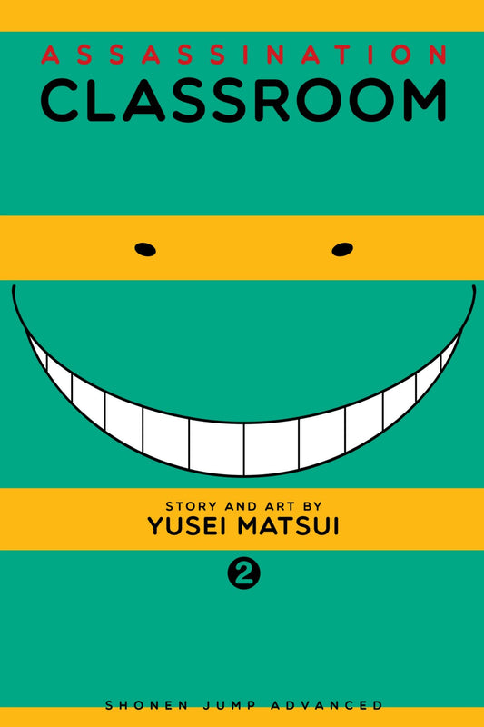 Book cover of Assassination Classroom, Vol. 02: Time For Grown-Ups by Yusei Matsui, Tetsuichiro Miyaki (Trans.)