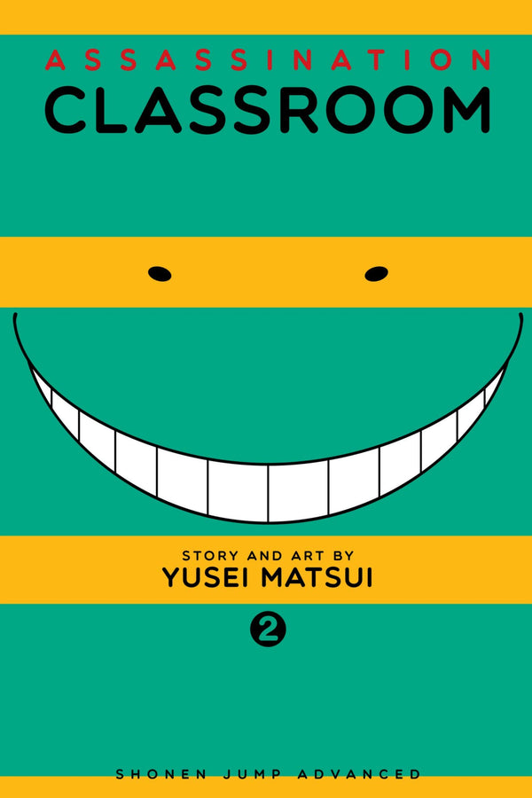 Book cover of Assassination Classroom, Vol. 02: Time For Grown-Ups by Yusei Matsui, Tetsuichiro Miyaki (Trans.)