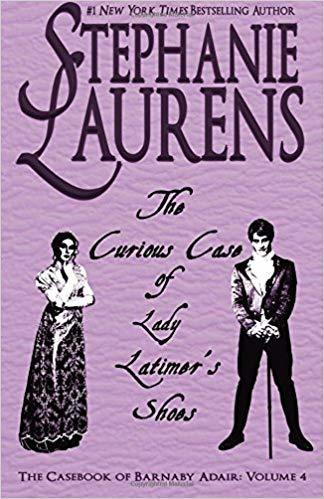 Book cover of The Curious Case of Lady Latimer's Shoes by Stephanie Laurens