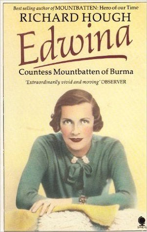 Book cover of Edwina Countess Mountbatten of Burma by Richard Hough