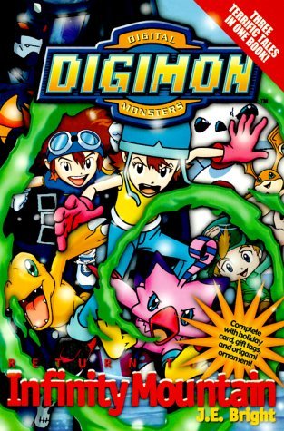 Book cover of Digimon Deluxe Novel: Return to Infinity Mountain by J.E. Bright
