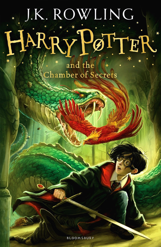 Book cover of Harry Potter And The Chamber Of Secrets by J.K. Rowling