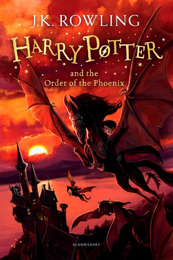Book cover of Harry Potter And The Order Of The Phoenix by J.K. Rowling