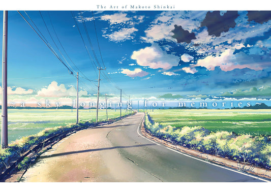 Book cover of A Sky Longing For Memories: The Art Of Makoto Shinkai by Makoto Shinkai