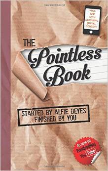 Book cover of The Pointless Book by Alfie Deyes