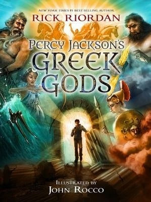 Book cover of Percy Jackson's Greek Gods by Rick Riordan